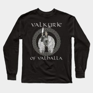 Valkyrie's Valor: Norse Mythology Unveiled-Viking Long Sleeve T-Shirt